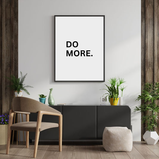 Poster "Do More"